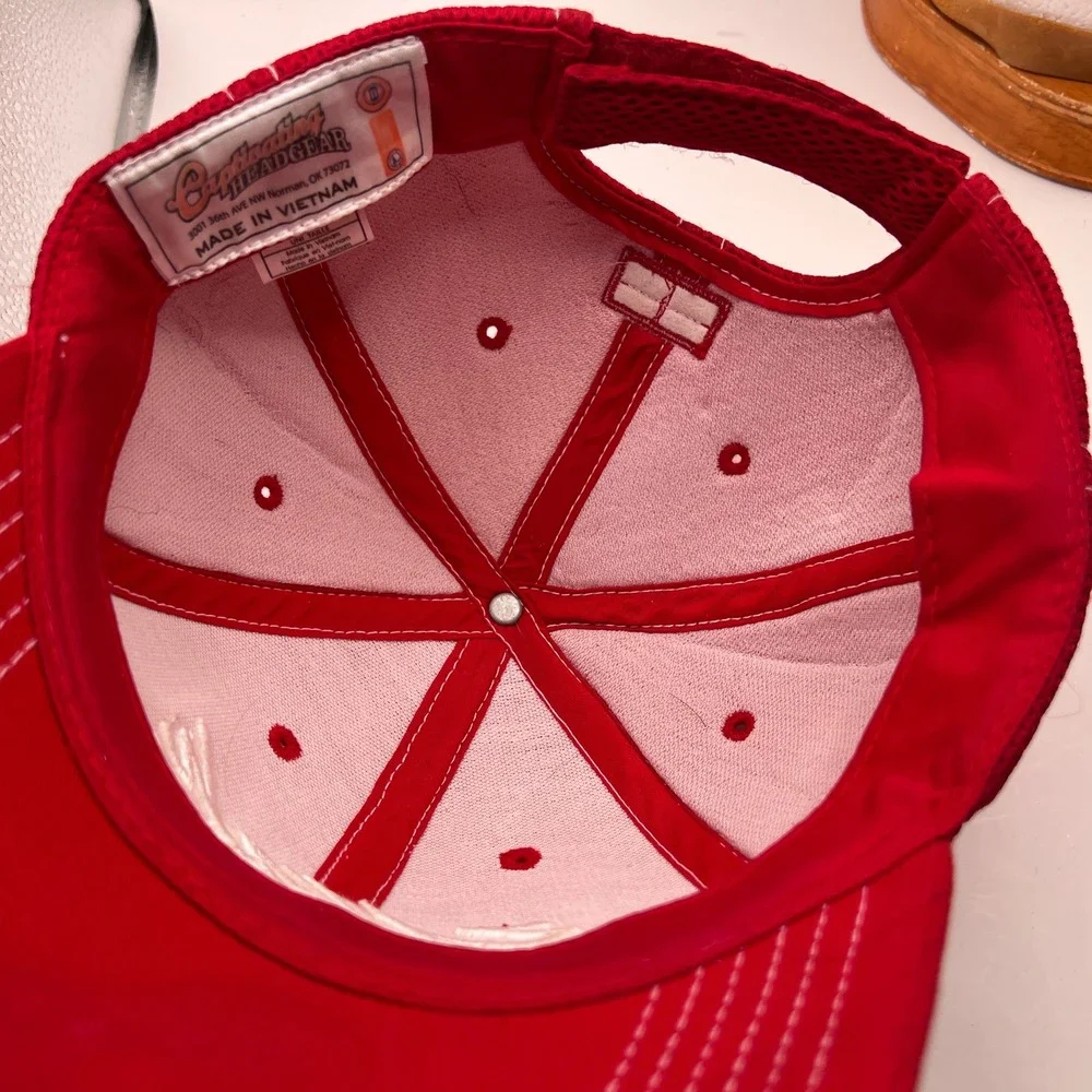 Utah Utes Hat Red Mesh Back Adjustable Baseball Cap NCAA Fan Gear